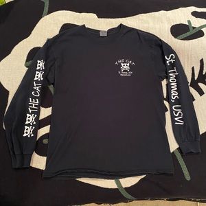 Long Sleeve Cat Pirate Tee